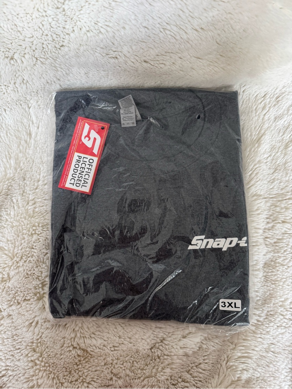 Snap-on MYSTERY Dark Gray Logo T-Shirt 3XL
